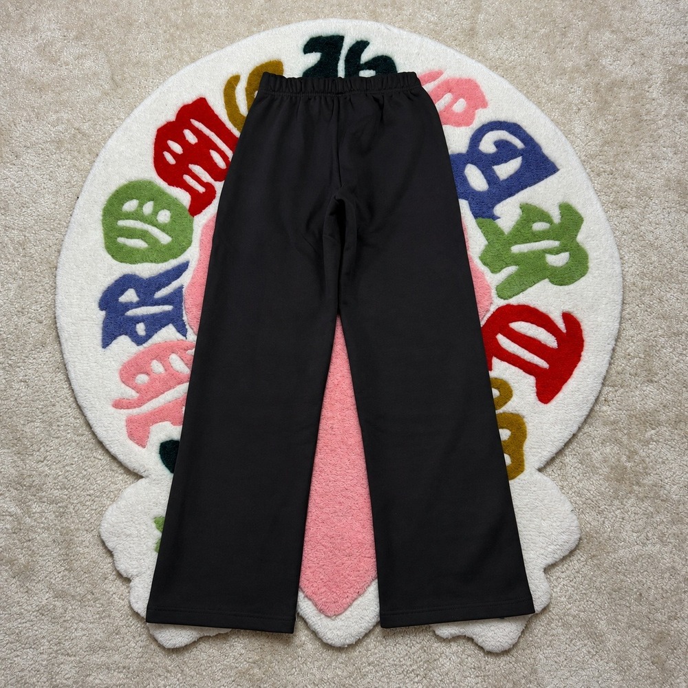 Alo Yoga Accolade 1/4 Zip Sweatshirt and Straight Leg Sweatpants Set Black M - Picture 5 of 6